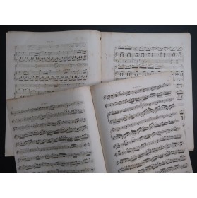 VERROUST Stanislas Fantaisie sur Gianni di Calais Piano Hautbois ca1835