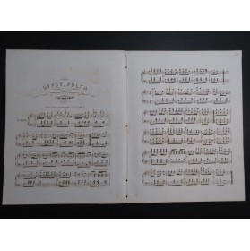 Gypsy Polka Zigeuner Polka Piano XIXe
