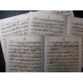 BOCCHERINI Luigi 6 Trios op 14 Violon Alto Violoncelle ca1820