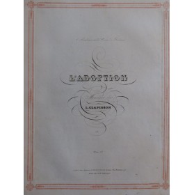 CLAPISSON Louis L'Adoption...