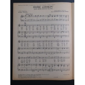 EVANS Ray Home Cookin Chant Piano 1950