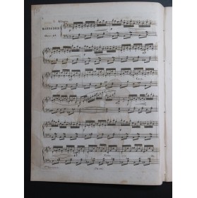 MICHELOT MAYSEDER HUMMEL FIELD PIXIS Macédoine Musicale No 7 Piano ca1820