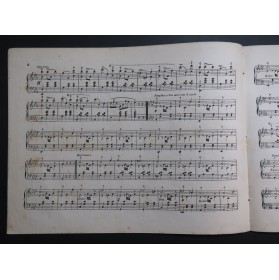 MARCAILHOU Gatien Indiana Grande Valse Piano ca1865