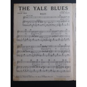 ELLIS Vivian The Yale Blues Chant Piano 1927