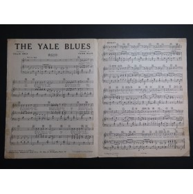 ELLIS Vivian The Yale Blues Chant Piano 1927