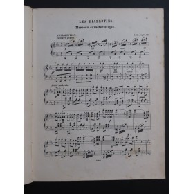 ALBERTI H. Les Diablotins op 81 Piano 1884