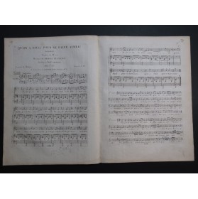 PLANTADE Charles Qu'on a D'mal pour se faire aimer Chant Piano ca1830