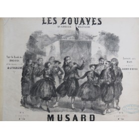 MUSARD Les Zouaves Piano...