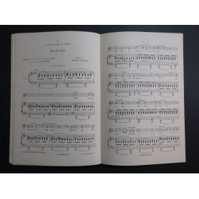 DUPARC Henri Mélodies Piano Chant 1911