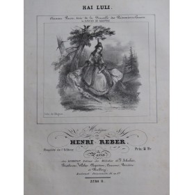 REBER Henri Hai LuLi Chant...