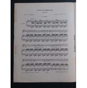 DASSIER Ernest Venise et Bretagne Chant Piano 1935