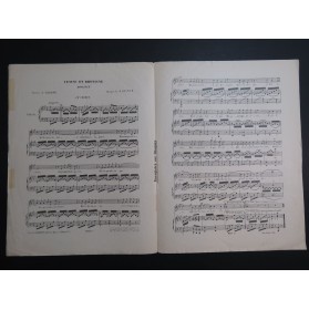 DASSIER Ernest Venise et Bretagne Chant Piano 1935