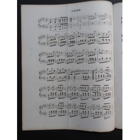 REINHARDT F. W. Galop Brillant Piano XIXe siècle