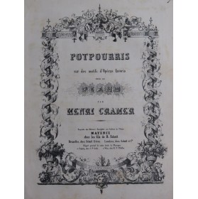 CRAMER Henri Potpourri sur...