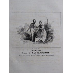 PANSERON Auguste L'Exigeant...