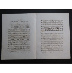 PANSERON Auguste L'Exigeant Chant Piano ca1840