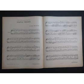 HEURLIER Georges Simple Pensée Piano