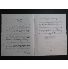LAFONT Le Printemps Chant Piano ou Harpe ca1830