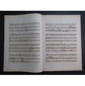 GUGLIELMI Pietro Gran Dio che del mio core Chant Piano ca1800
