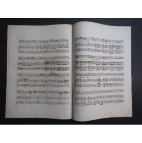 GUGLIELMI Pietro Gran Dio che del mio core Chant Piano ca1800