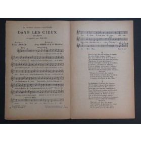 Dans les Cieux Mayol J. Péheu A. Alteirac Chant 1912