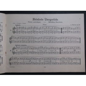 DIABELLI Anton Pièces Mélodiques op 149 Piano 4 mains