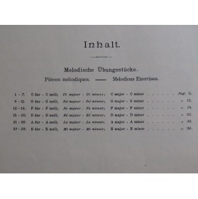 DIABELLI Anton Pièces Mélodiques op 149 Piano 4 mains