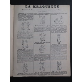 CLÉRICE Justin La Kraquette New Dancing Danse Piano 1906