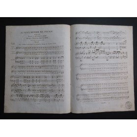 BRUGUIÊRE Édouard Je veux revoir ma patrie Chant Piano ca1830