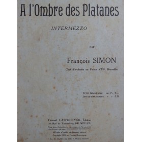SIMON François A l'ombre...