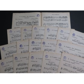 SIMON François A l'ombre des Platanes Intermezzo Orchestre 1919