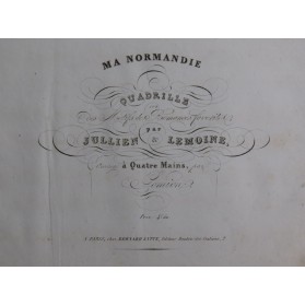 JULLIEN Ma Normandie Piano...