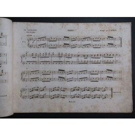 JULLIEN Ma Normandie Piano 4 mains ca1835