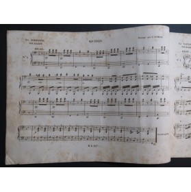 JULLIEN Ma Normandie Piano 4 mains ca1835