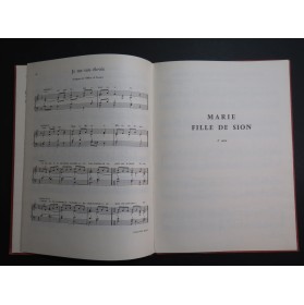 DEISS Lucien Marie Fille de Sion Chant Orgue 1959