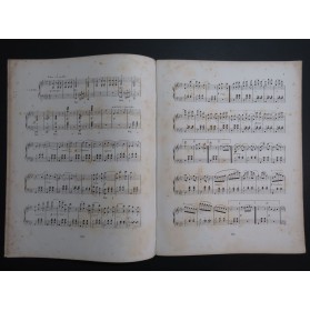 BURGMÜLLER Frédéric Grande Valse Brillante Juif Errant Piano ca1860