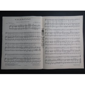 CHRISTINÉ Henri Valentine Chant Piano 1926