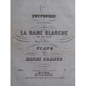 CRAMER Henri Potpourri sur...