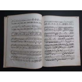 CRAMER Henri Potpourri sur La Dame Blanche Boieldieu Piano ca1845