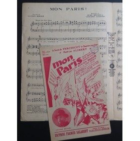 BOYER Jean SCOTTO Vincent Mon Paris Chant Piano 1925