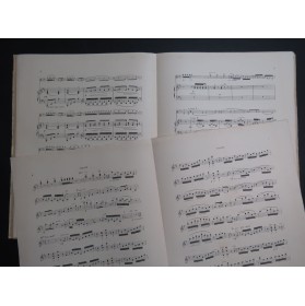 DELIBES Léo Sylvia Barcarolle et Pizzicati Piano Violon 1911