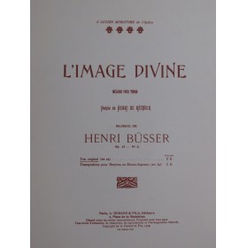BÜSSER Henri L'Image Divine...