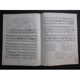 BRUGUIÈRE Édouard L'Heureux Perroquet Chant Piano ou Harpe ca1820