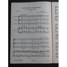 NOYON Joseph RENARD Georges Pièces Chant et Orgue 1924