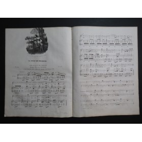 BRUGUIÈRE Édouard La fille du Pêcheur Chant Piano ca1830