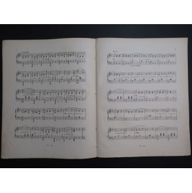 BERGER Rodolphe Dans les Larmes Piano 1904