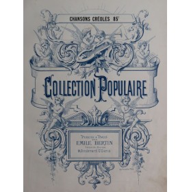 LACOUT S. Chansons Créoles...