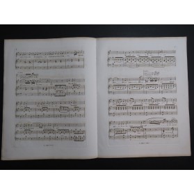 REBER Henri Le Père Gaillard No 4 bis Chant Piano ca1852
