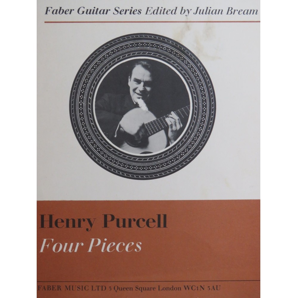 PURCELL Henry Four Pieces Guitare 1970