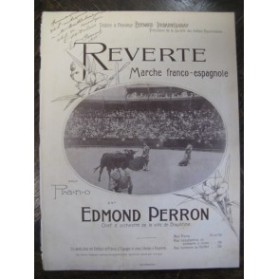 PERRON Edmond Reverte Dédicace Piano